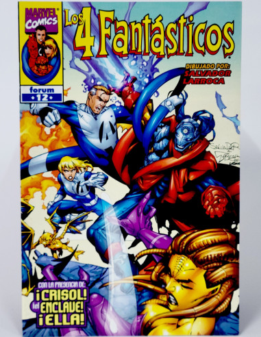 Cómic Los 4 Fantásticos Vol.3 Grapa Marvel Kiosco