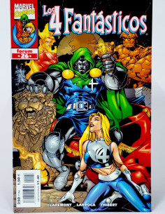 Cómic Los 4 Fantásticos Vol.3 Marvel Grapa Kiosco