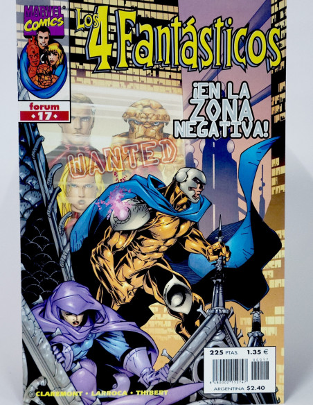 Cómic Los 4 Fantásticos Vol. 3 Marvel Grapa Kiosco