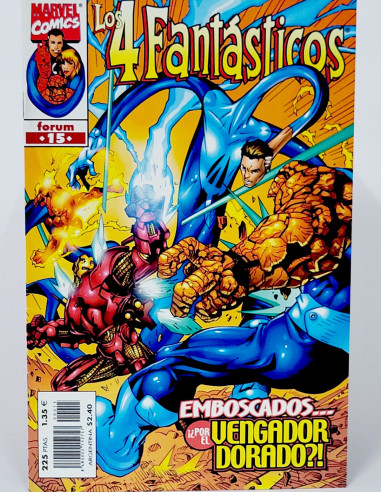 Cómic Los 4 Fantásticos Vol.3 Marvel grapa kiosco