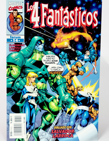 Cómic Los 4 Fantásticos Vol.3 Marvel grapa kiosco