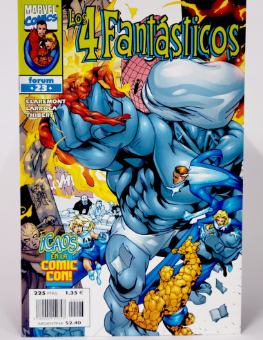 Cómic Los 4 Fantásticos Vol.3 Marvel grapa kiosco