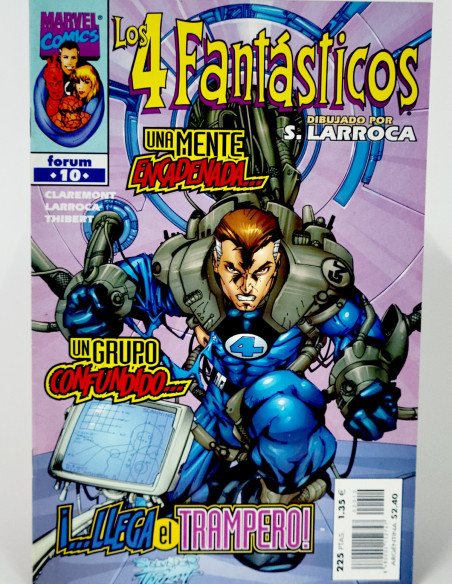 Cómic Los 4 Fantásticos Vol.3 Marvel grapa kiosco retro