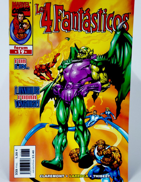 Cómic Los 4 Fantásticos Vol.3 Marvel grapa kiosco