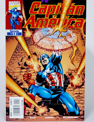 Cómic Capitán América 13 Vol.4 Marvel grapa colección