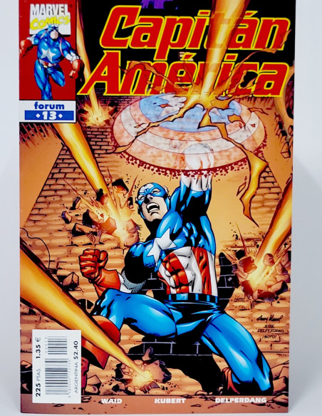 Cómic Capitán América 13 Vol.4 Marvel grapa colección