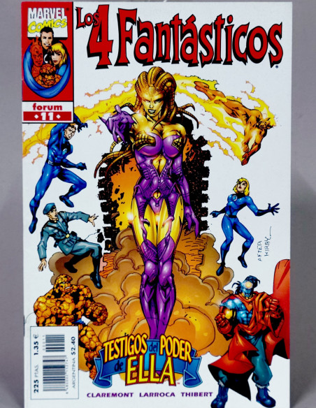 Cómic Los 4 Fantásticos Heroes Return Marvel grapa kiosco