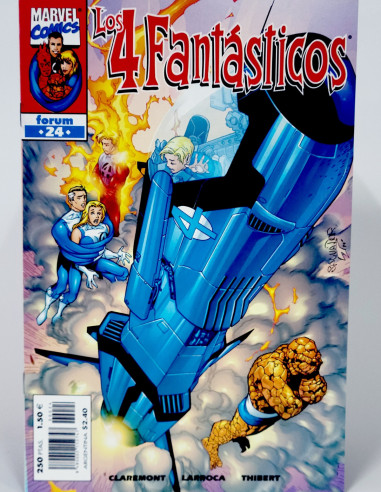 Cómic Los 4 Fantásticos 24 Vol.3 Marvel grapa kiosco