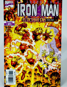 Cómic El Invencible Iron Man Vol.4 Marvel grapa kiosco