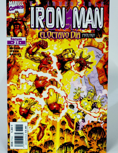 Cómic El Invencible Iron Man Vol.4 Marvel grapa kiosco
