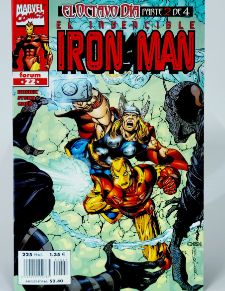 Cómic El Invencible Iron Man Vol.4 Marvel grapa kiosco