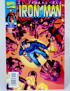 Cómic El Invencible Iron Man 11 Vol.4 Marvel Grapa Kiosco