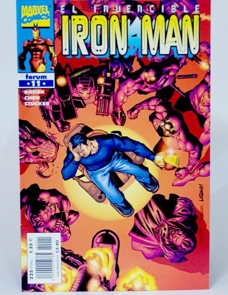 Cómic El Invencible Iron Man 11 Vol.4 Marvel Grapa Kiosco