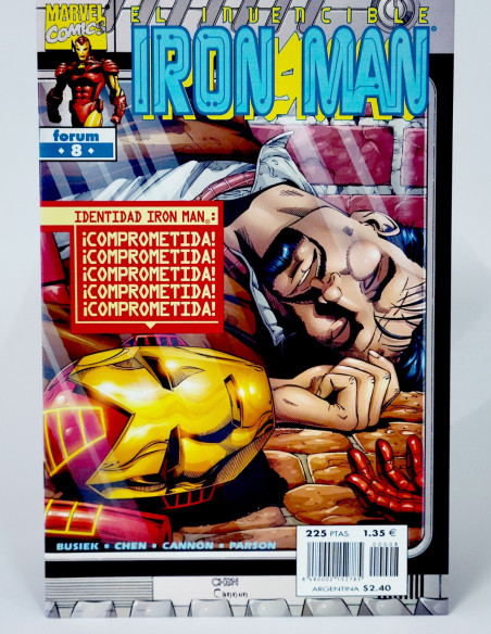 Cómic El Invencible Iron Man Vol.4 Marvel grapa kiosco