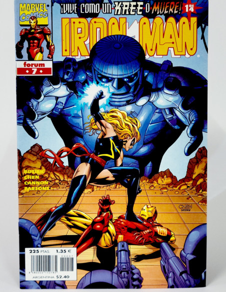 Cómic El Invencible Iron Man Vol.4 Marvel grapa kiosco