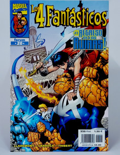 Los 4 Fantásticos Héroes Return Marvel grapa kiosco