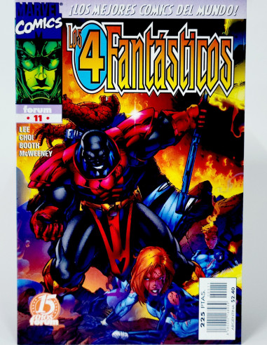 Cómic Marvel Los 4 Fantásticos 11 grapa original kiosco