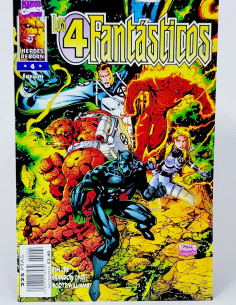 Cómic Marvel Los 4 Fantásticos Heroes Reborn grapa kiosco