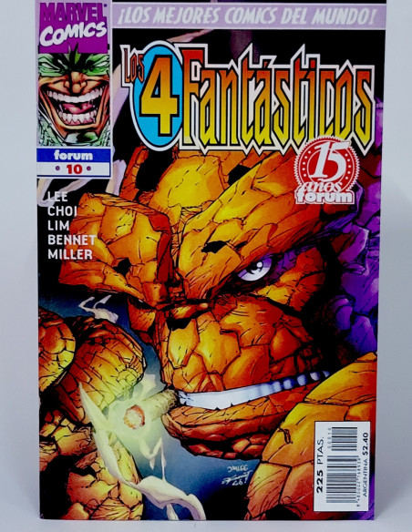 Cómic Marvel Los 4 Fantásticos 10 grapa kiosco coleccionistas