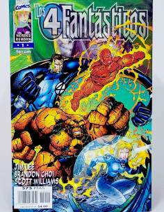 Cómic Heroes Reborn Los 4 Fantásticos Marvel grapa