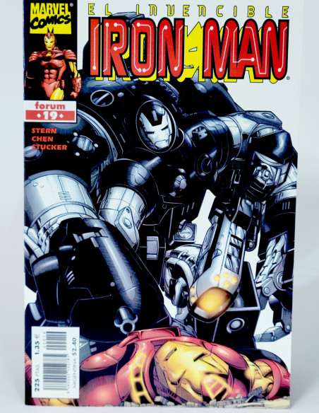 Cómic El Invencible Iron Man 19 Marvel grapa coleccionistas