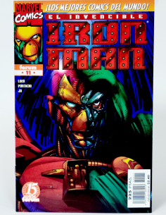 Cómic Marvel Iron Man 11 Heroes Reborn Grapa de Kiosco