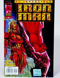 Cómic Heroes Reborn Iron Man Marvel grapa coleccionistas