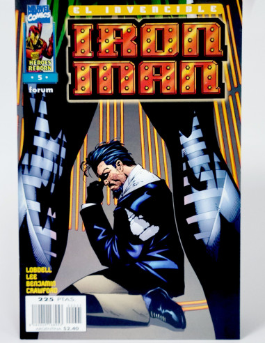 Cómic Heroes Reborn Iron Man 5 Marvel Grapa Kiosco