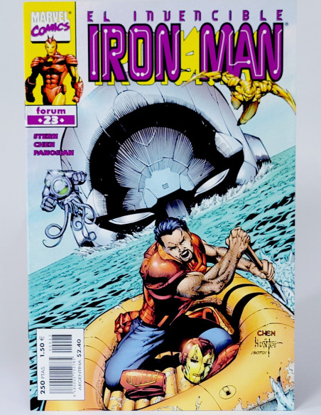 Cómic El Invencible Iron Man Vol.4 Marvel Grapa Kiosco
