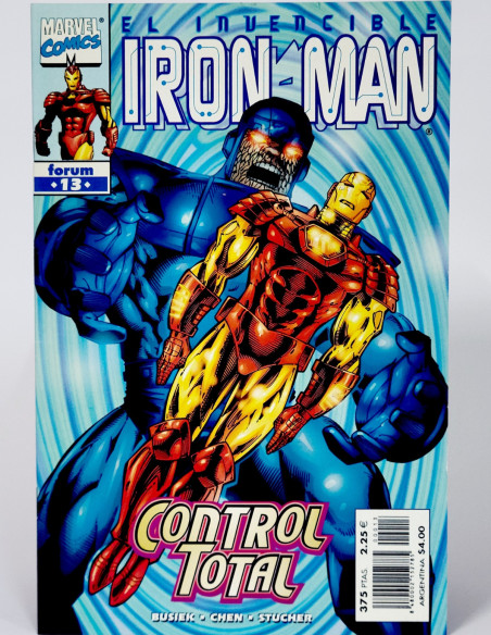 Cómic El Invencible Iron Man 13 Vol.4 Marvel Grapa Kiosco