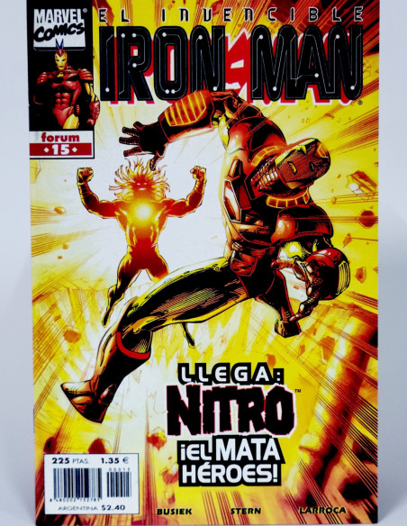 Cómic El Invencible Iron Man Vol.4 Marvel grapa kiosco