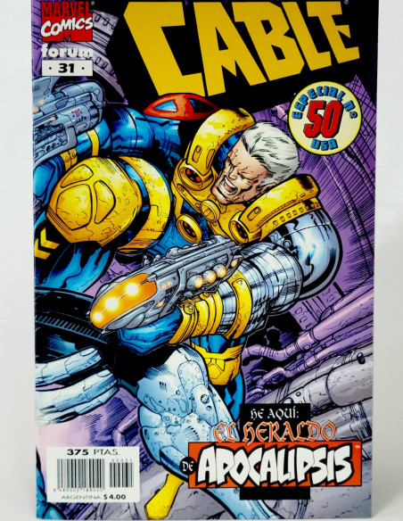 Cómic Cable Vol.2 Marvel Grapa edición kiosco coleccionistas