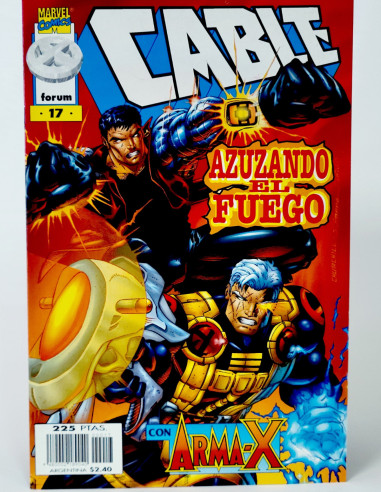 Cable 17 Vol.2 Marvel Grapa Clásico Cómic Coleccionista