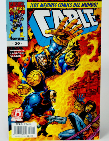 Cómic Cable 29 Vol.2 Marvel grapa original kiosco