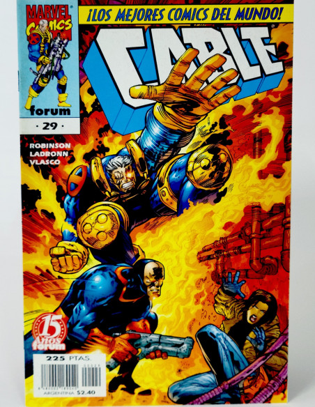 Cómic Cable 29 Vol.2 Marvel grapa original kiosco