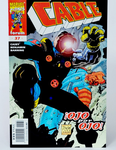 Cómic Cable 37 Vol.2 Marvel Grapa original kiosco