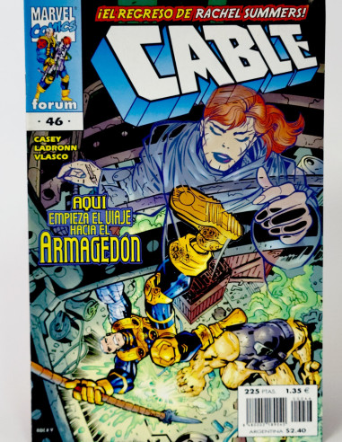 Cómic Cable Vol.2 Marvel Grapa original colección Kiosco
