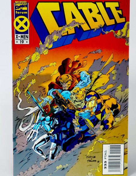 Cómic Cable 19 X-Men Vol.1 Marvel grapa clásico kiosco