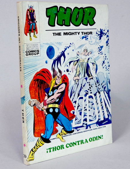 CÓMIC THOR 39 CONTRA ODÍN VOL.1 VERTICE MARVEL TACO VOLUMEN NORMAL ...