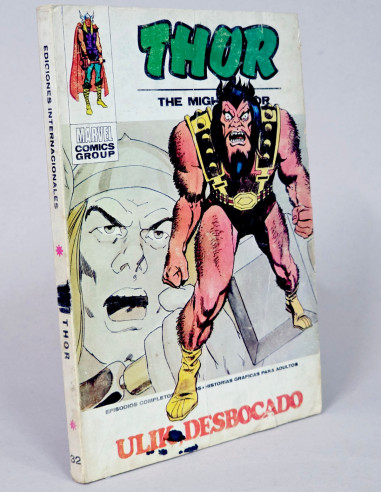 CÓMIC THOR 32 ULIK DESBOCADO VOL.1 VERTICE MARVEL TACO VOLUMEN NORM...