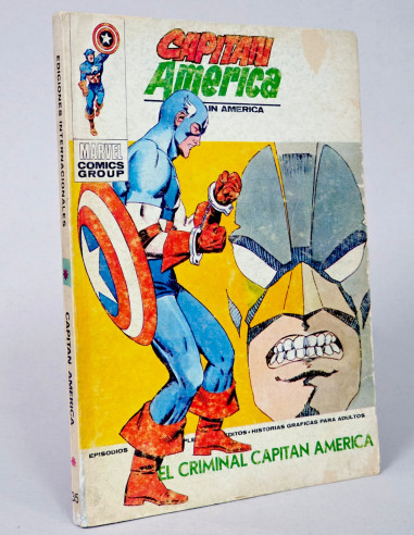 CÓMIC CAPITAN AMÉRICA 35 EL CRIMINAL VOL.1 VERTICE MARVEL TACO VOLU...