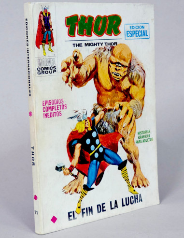 Cómic Thor 11 Fin de la Lucha Vol.1 Vértice Marvel