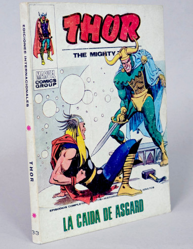 CÓMIC THOR 33 LA CAÍDA DE ASGARD VOL.1 VERTICE MARVEL TACO VOLUMEN ...