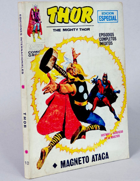 CÓMIC THOR 13 MAGNETO ATACA VOL.1 VERTICE MARVEL TACO VOLUMEN BUEN ...