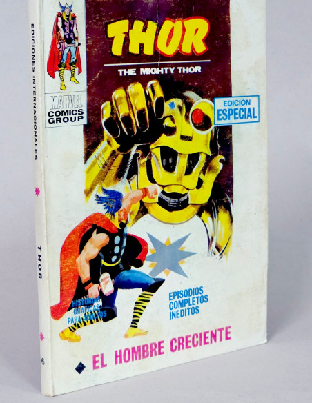 CÓMIC THOR 6 EL HOMBRE CRECIENTE VOL.1 VERTICE MARVEL TACO VOLUMEN ...