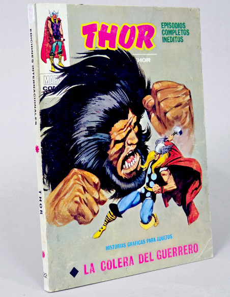 CÓMIC THOR 22 LA CÓLERA DEL GUERRERO VOL.1 VERTICE MARVEL TACO VOLU...