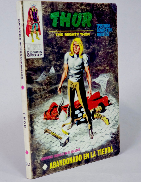CÓMIC THOR 20 ABANDONADO EN LA TIERRA VOL.1 VERTICE MARVEL TACO VOL...