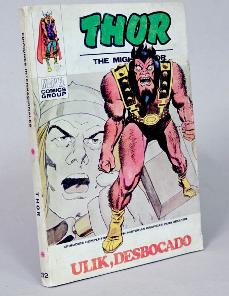 CÓMIC THOR 32 ULIK DESBOCADO VOL.1 VERTICE MARVEL TACO VOLUMEN NORM...