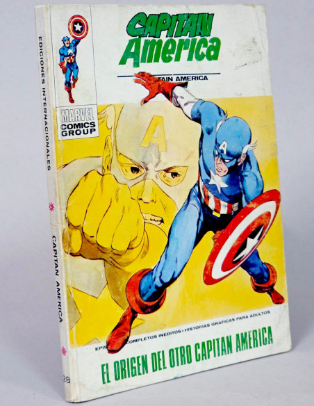 CÓMIC CAPITAN AMÉRICA 28 EL ORIGEN DEL OTRO VOL.1 VERTICE MARVEL TA...