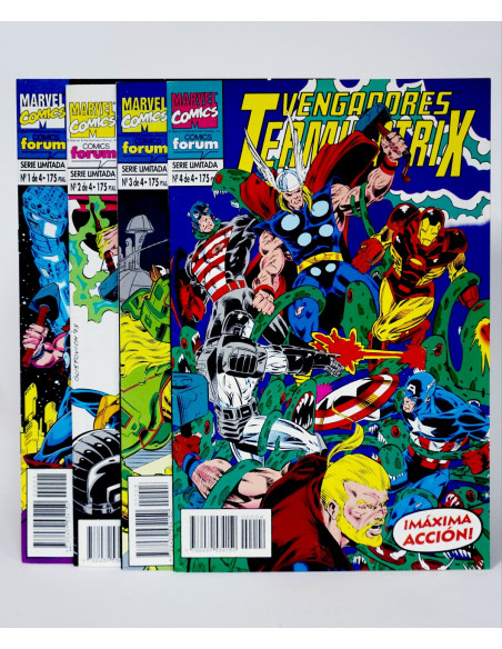 Colección Vengadores Terminatrix Marvel grapa kiosco exclusiva